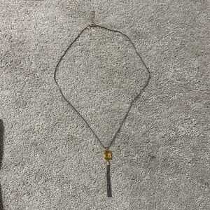 Elegant Gold and Silver Pendant Necklace